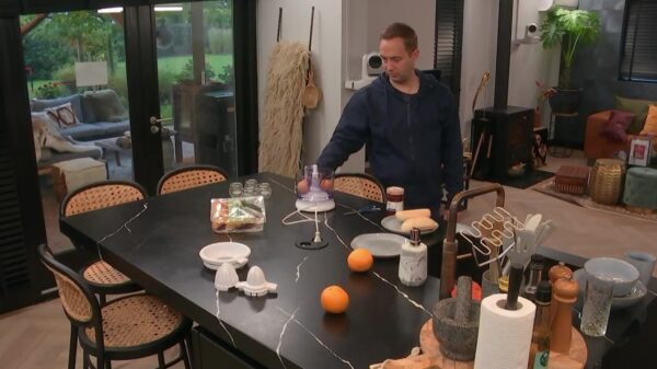 Koen uit Lang Leve De Liefde gaat in elk geval NIET scoren met zijn kookkunsten