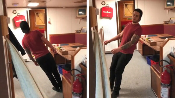 De vliegende visser trotseert vandaag de zwaartekracht met zijn zeebenen