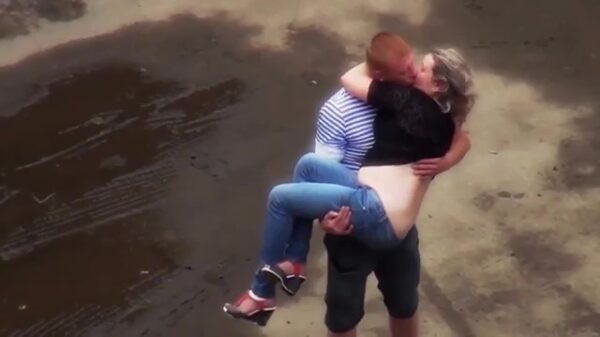 Gewoon een doodnormale ochtend in het prachtige Rusland