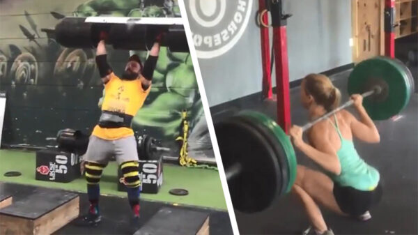 Een pijnlijke compilatie van gewichtheffers met een behoorlijke off day