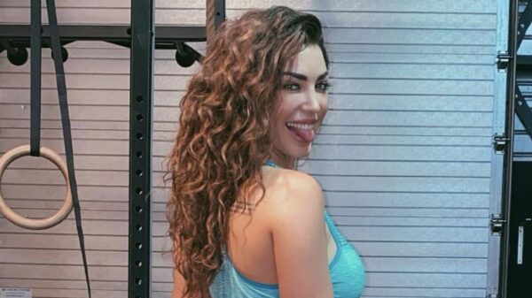 Yolanthe maakt behoorlijk veel indruk met haar imposante work-out