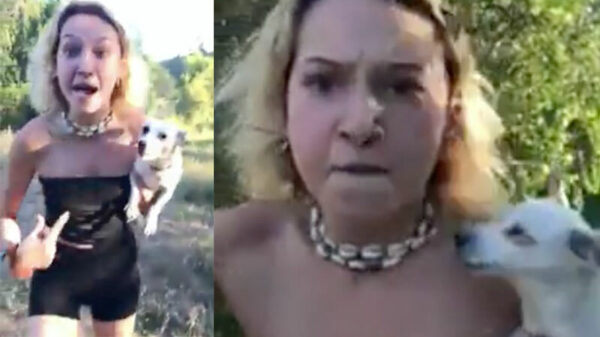 Bezeten Becky flipt hem heulemaalll de pan uit omdat ze het terrein moet verlaten