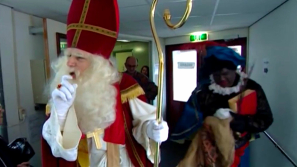 Web classic: Robert ten Brink en Paul de Leeuw als Sinterklaas en Zwarte Piet