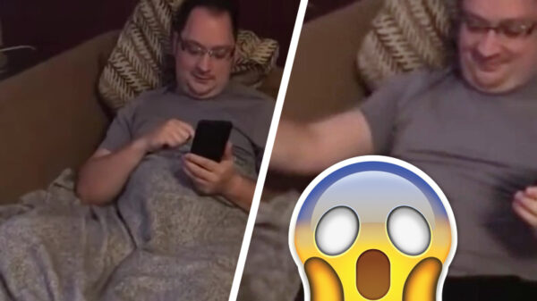 Zeg, is dat de bank of ben je gewoon blij om me te zien?