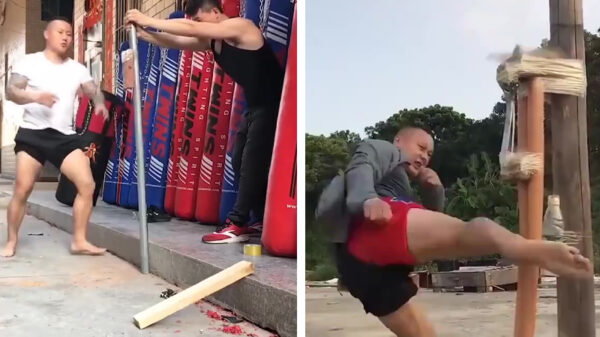 Man haat rechte dingen en heeft schenen van staal