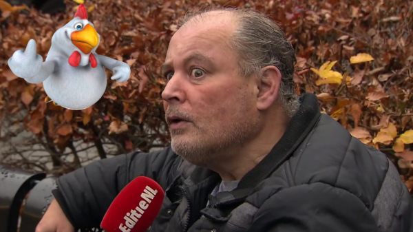 Kakkende vogel maakte Henk zijn tv-debuut absoluut onvergetelijk