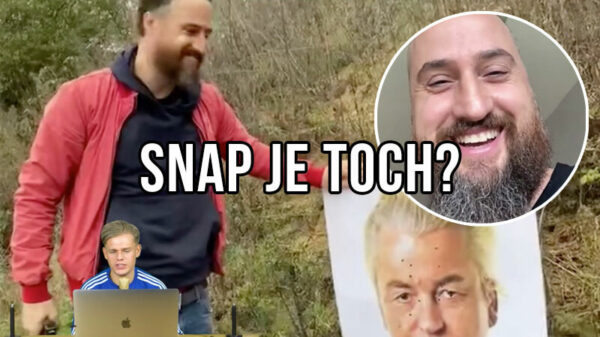 Dennis interviewt Sait Cinar die op foto van Wilders schoot en door Nederland gezocht wordt