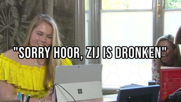 Amalia is jarig, Maxima is dronken en Paul van Vliet moet zijn dinges laten zien