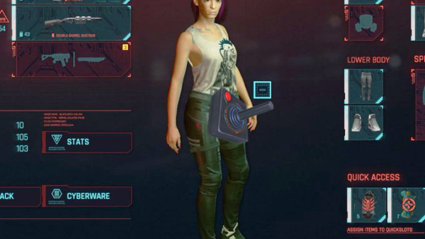 Dankzij glitches in Cyberpunk 2077 bungelt er bij veel gamers wat uit de broek