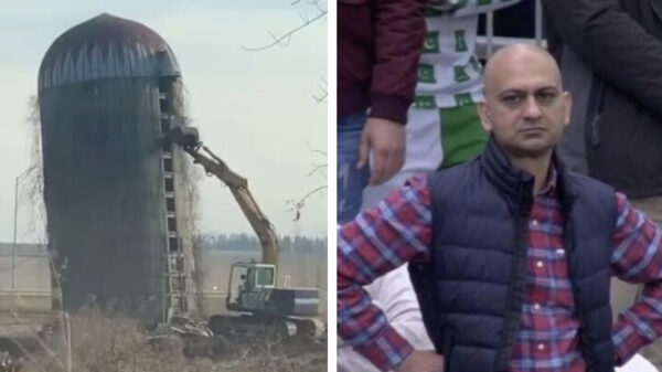 Het vastleggen van een instortende silo is lastiger dan je denkt