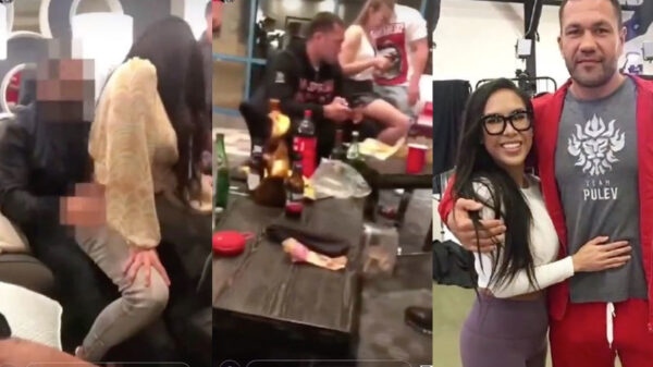 Pikante video van Jenny SuShe opgedoken die bokser aanklaagt na spontaan kusje