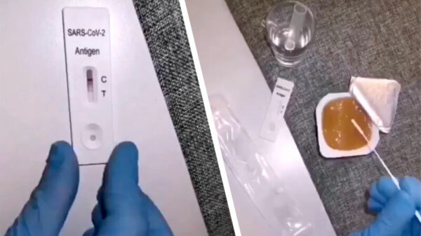 Zelfs een portie appelmoes is behoorlijk positief over deze COVID-test