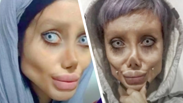 Kan gewoon in Iran; 19-jarige “Zombie Angelina Jolie” veroordeeld tot 10 jaar cel