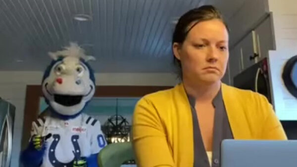 Met dit vuurwerk was zijn collega wat minder blij