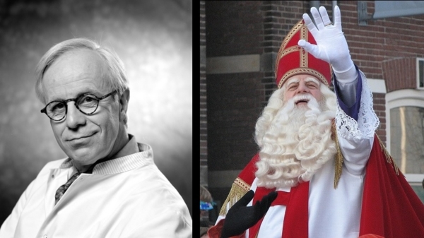 Ook dat nog. De enige échte Sinterklaas Bram van der Vlugt is overleden aan corona