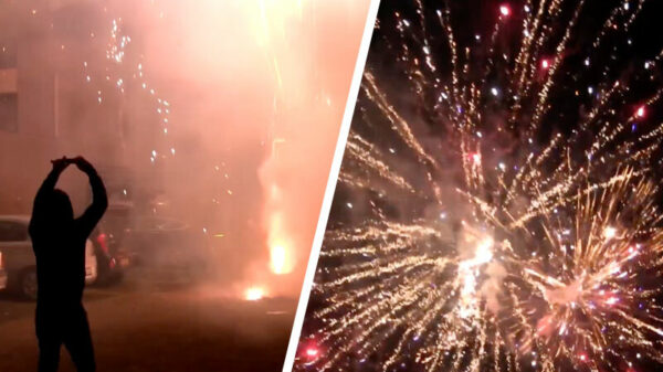 KABOOOM! Oorlog in Hillegom tijdens protest tegen vuurwerkverbod