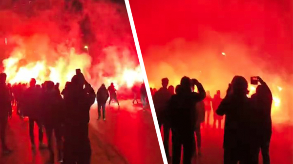 Cambuur is winterkampioen en supporters hebben schijt aan coronamaatregelen