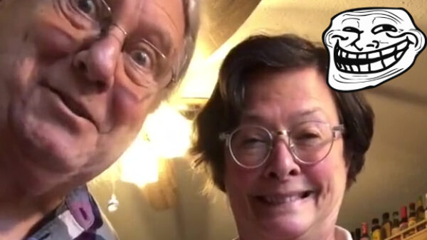 Opa bewijst een keiharde savage te zijn