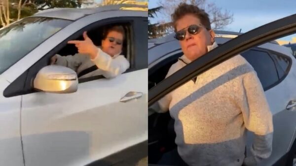 Karen probeert na botsing de schade aan een auto te bagatelliseren