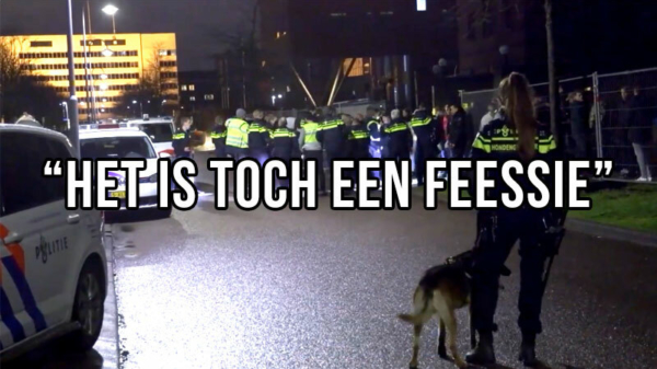 Fissa! Politie beëindigt illegale rave met 150 man in Hoofddorp