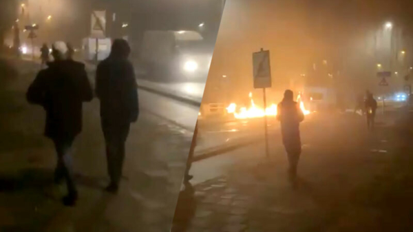 Reltuig in Rijswijk zet caravan én zichzelf in brand met een vuurwerkbom