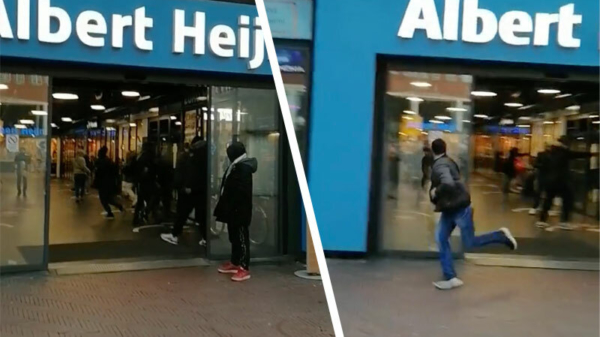 Bontkraagje schiet met gaspistool op winkelend publiek in Amsterdamse Poort