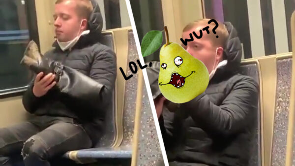 Het spannende treinavontuur van de lebberende laarzenlikker