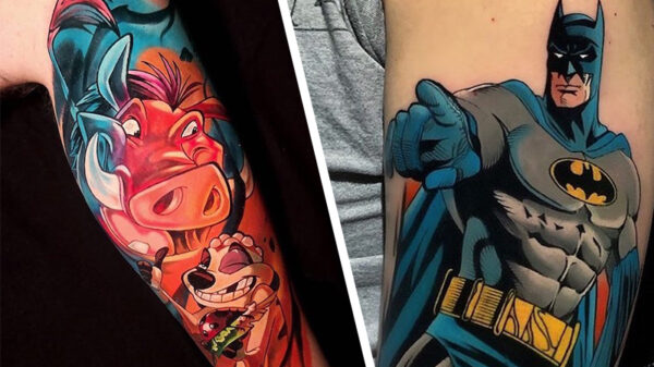 Liefhebbers van tatoeages komen weer volledig aan hun trekken (195)