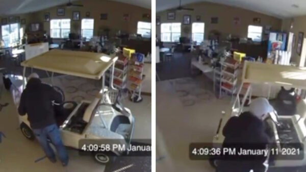 Het avontuur van Gerrit en de gestoorde golfkar