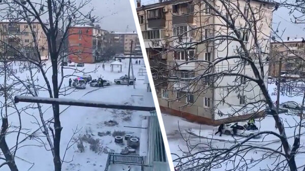 GTA Russia: dronken automobilist sleurt politieagent op zijn motorkap mee