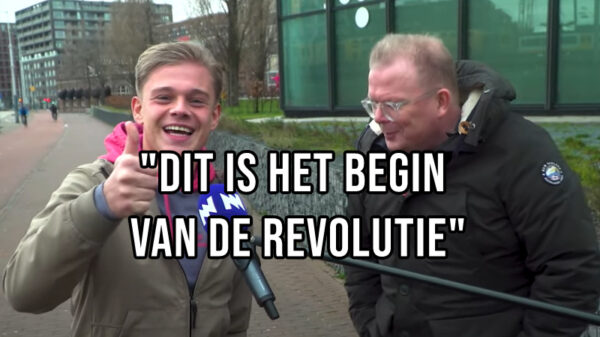 Dennis wordt eruitgepleurd bij Veronica Inside en bekogelt het Talpa-gebouw