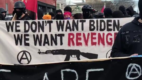 Antifa houdt stevig huis na de inauguratie en sloopt complete steden