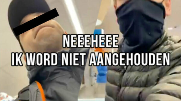 "Mondkapjesweigeraar" aangehouden bij Albert Heijn door undercover agent