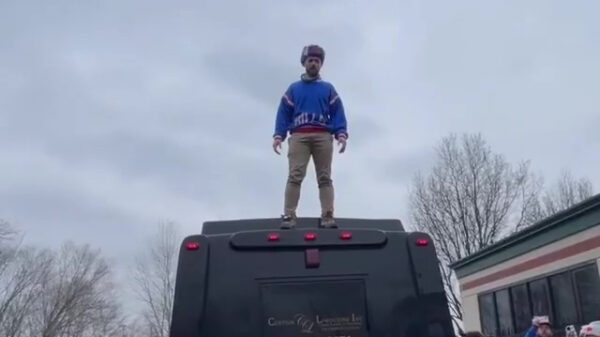 Tafelspringer weet zijn doelwit net te missen