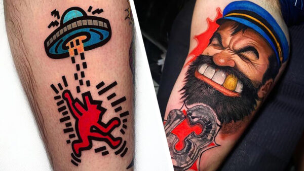 Liefhebbers van tatoeages komen weer volledig aan hun trekken (198)