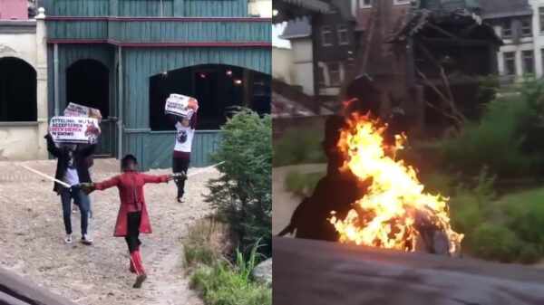 Efteling-show bruut verstoord door gestoorde dierenactivisten