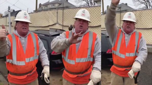 Bouwvakker zet een perfecte Donald Trump neer!