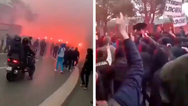 Supporters Olympique Marseille bestormen trainingsveld en eisen ontslag van hun voorzitter