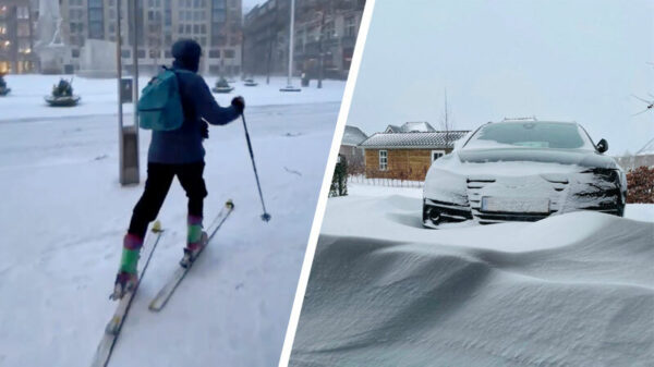 Woehoeeee: eindelijk weer hele grote blij in Nederland want #sneeuw!