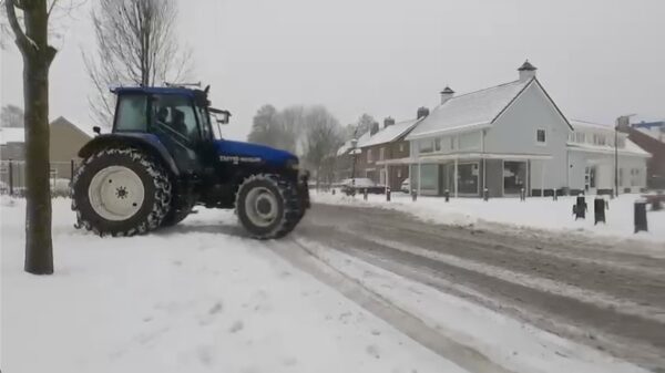Een middagje sneeuwpret in Nederland