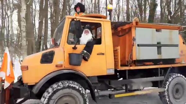Carnaval in Duitsland afgelast? Niet als het aan deze sneeuwschuivers ligt
