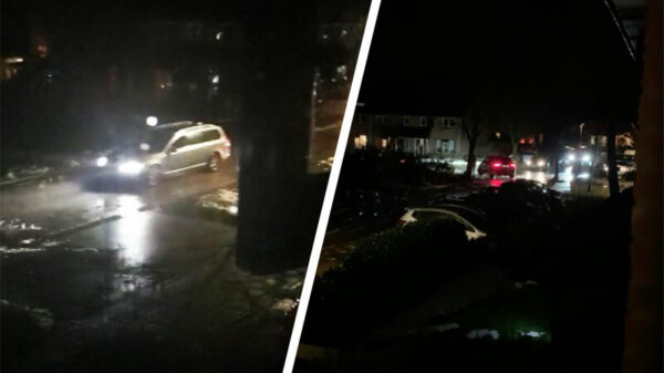 Toeterprotest in Gorssel na wel/niet/wel/niet afschaffen van de avondklok