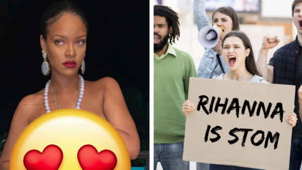 Och jeetje: Rihanna heeft op pikante foto een hindoe-ketting om en nu zijn mensen piswoest
