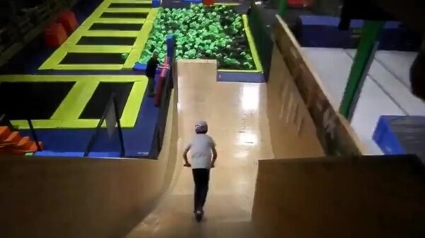 Op deze manier landen is bijna knap te noemen