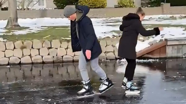 Smooth Criminal maakt indruk op het ijs