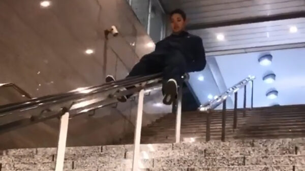 Even lekker van de railing af nutshotten