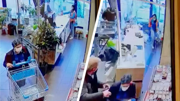 Oma van 85 rijdt dwars door de gevel van de Appie in Gennep