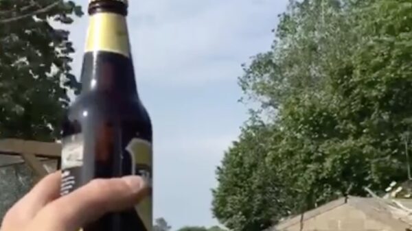Superhandig zo'n volautomatische bieropener