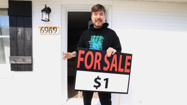 MrBeast is at it again en verkoopt compleet ingerichte huizen voor $1,-