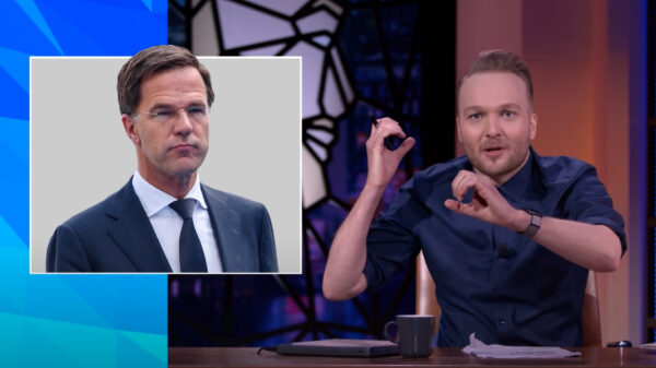 Volgens Lubach snapt Rutte werkelijk geen reet van corona